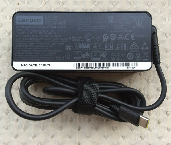 New Original 65W AC Adapter for Toshiba Dynabook Tecra X50-F-12Q PLR31E-01K003EN