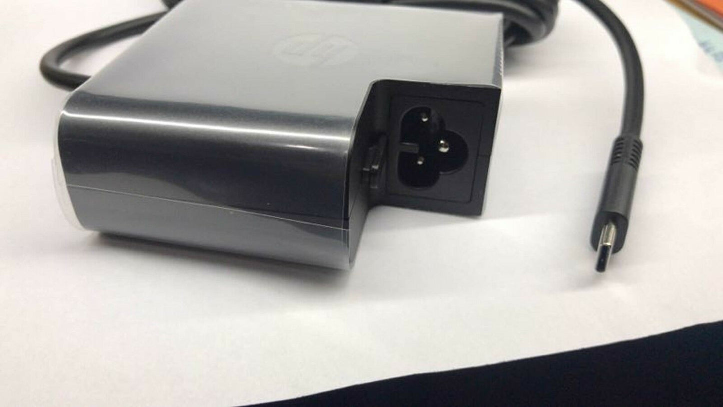 Original HP 65W USB-C AC Adapter for HP EliteBook 1040 G4/4XB87US#ABA,860209-850