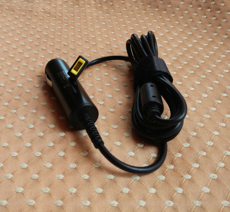 @New Original OEM Slim Tip DC Car Charger for Lenovo ThinkPad T560 Series Laptop