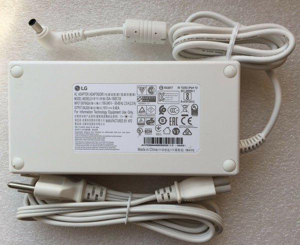 @Original LG 38BK95C-W Curved IPS Monitor,DA-180C19,EAY64449303 180W AC Adapter