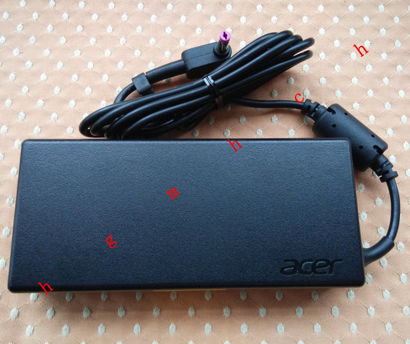 Original OEM Acer 135W AC Adapter for Acer Nitro 5 AN515-43-R1QT Gaming Notebook