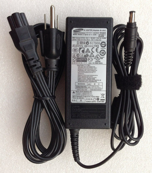 Original OEM Samsung 60W AC Adapter Charger ATIV Book 2 NP270E5E-K03US Notebook