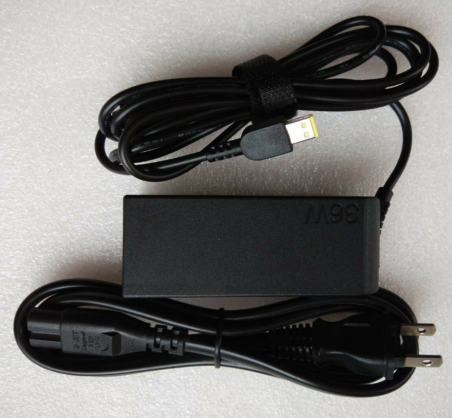 New Original Lenovo 36W AC Adapter for ThinkPad Helix 20CG000NUS,00HM601,00HM605