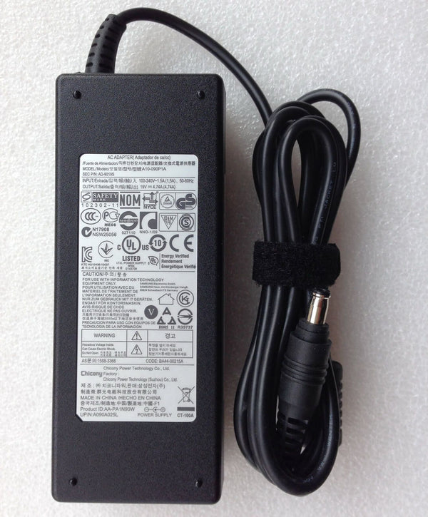 New Original OEM Chicony Samsung 90W Cord/Charger Series 5,DP500A2D-K01IT AIO PC