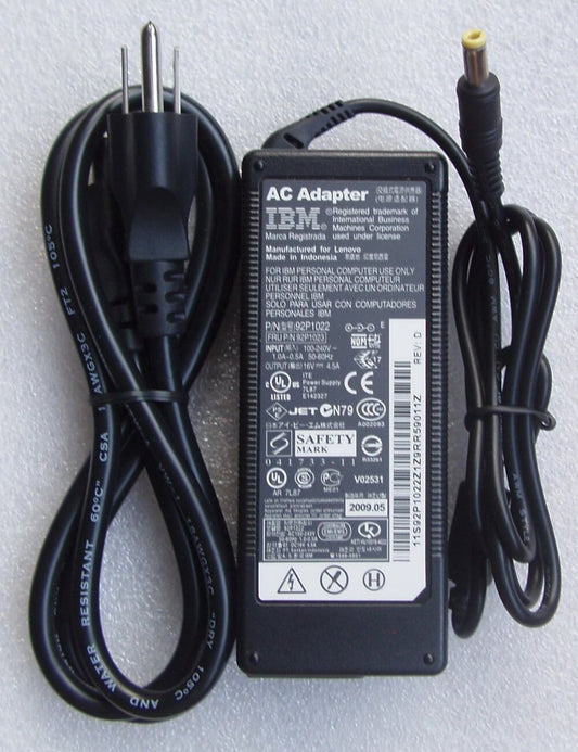 Original OEM AC Power Supply Charger/Cord for IBM ThinkPad T20/T21/T22/T43/T43P