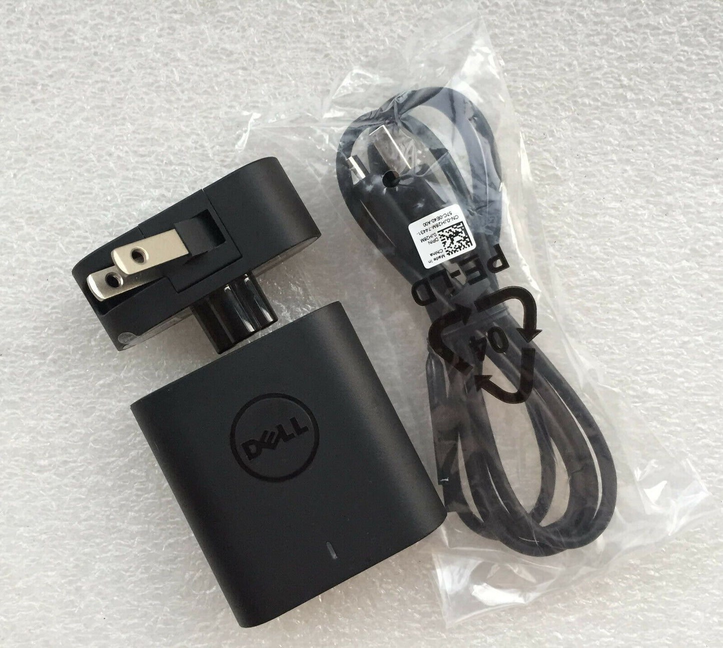 New Original Dell Venue 11 8 7 Pro Tablet AC Adapter&US plug 24W HA24NM130 KTCCJ