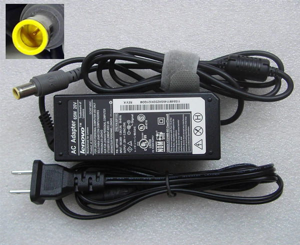 Original OEM 65W AC Adapter for Lenovo ThinkPad Edge E320/E325/E420S/E425/E525