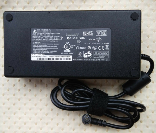 Original OEM Delta 19.5V 9.2A AC/DC Adapter for MSI WT60 2OK-1272US,ADP-180NB BC