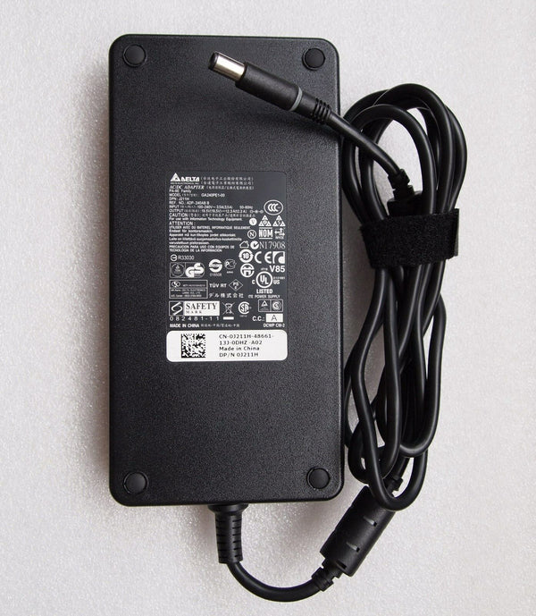 Original OEM 240W 19.5V 12.3A AC Adapter+Cord for Dell Alienware M17x/P01E/J211H