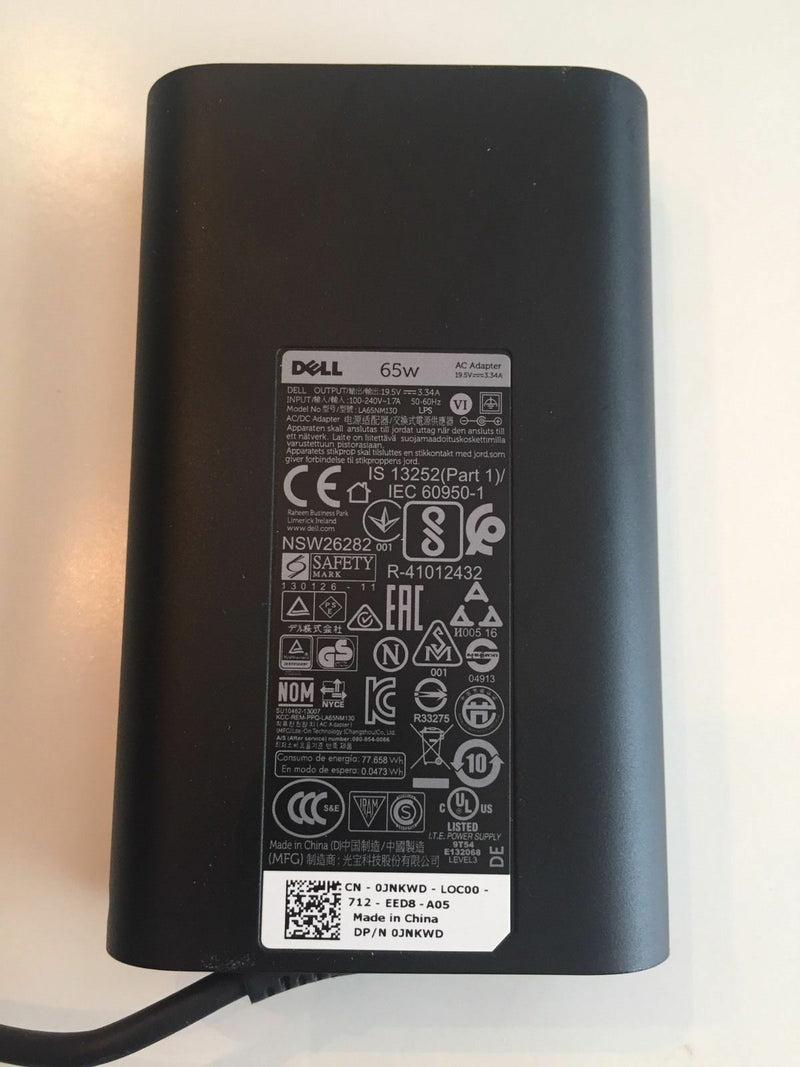 @New Original OEM Dell 19.5V 3.34A 65W AC Adapter for Dell Latitude E7270 Laptop