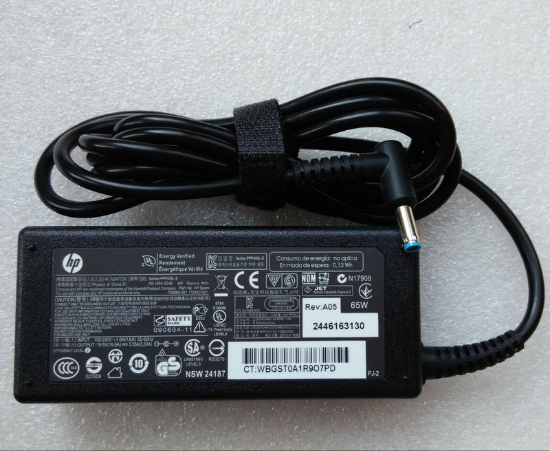 New Original Genuine OEM HP 65W AC Adapter for HP Pavilion 15-e028us Notebook PC