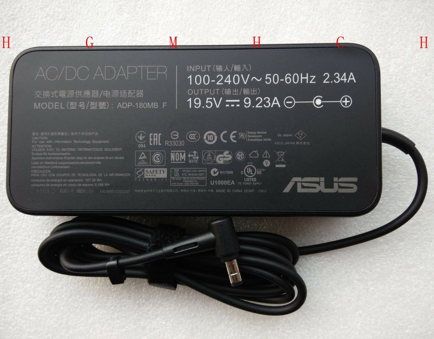 @New Original OEM ASUS ROG STRIX GL702VM-BA323T AC/DC Power Adapter Cord/Charger