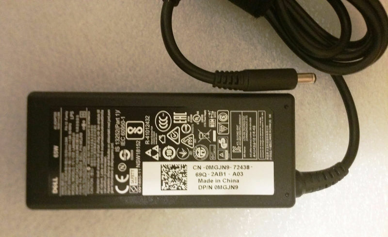 Original OEM Dell 65W 19.5V AC Adapter Charger for Dell Inspiron 15-7558,15-7568