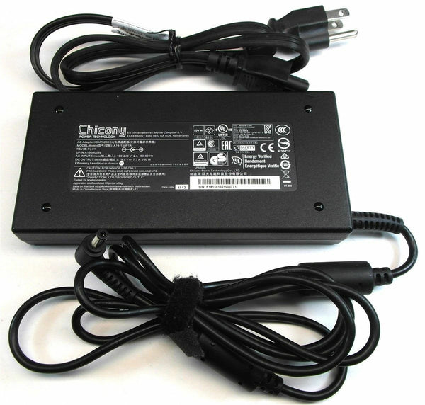 @@Original OEM Chicony 150W AC Adapter for Clevo P670RA,P671RA,P655RA,A14-150P1A