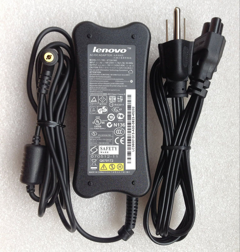 Genuine OEM AC Power Adapter charger Lenovo 3000 g450 g510 g530 g550 y400