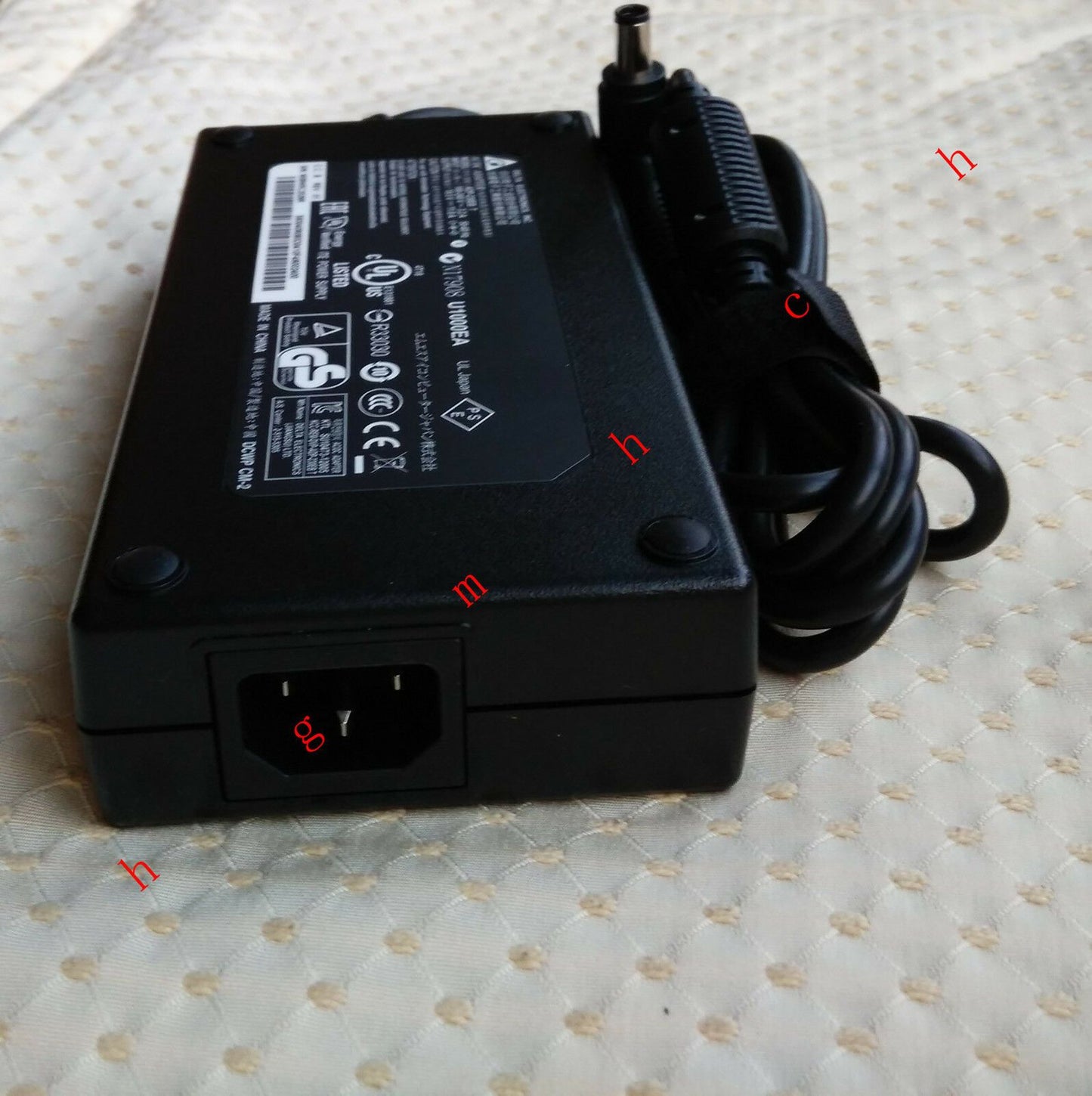 Original OEM MSI Delta 19.5V 11.8A Cord/Charger GT72 2QE(Dominator Pro G)-1449US