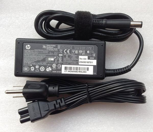 Original Genuine OEM HP 65W AC Power Adapter Charger for HP 2000-2b09WM Notebook