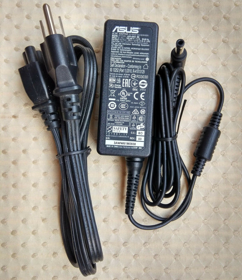 Original OEM ASUS 19V 2.1A 40W AC Power Adpater for ASUS EeeBox PC EB1007P-B0010