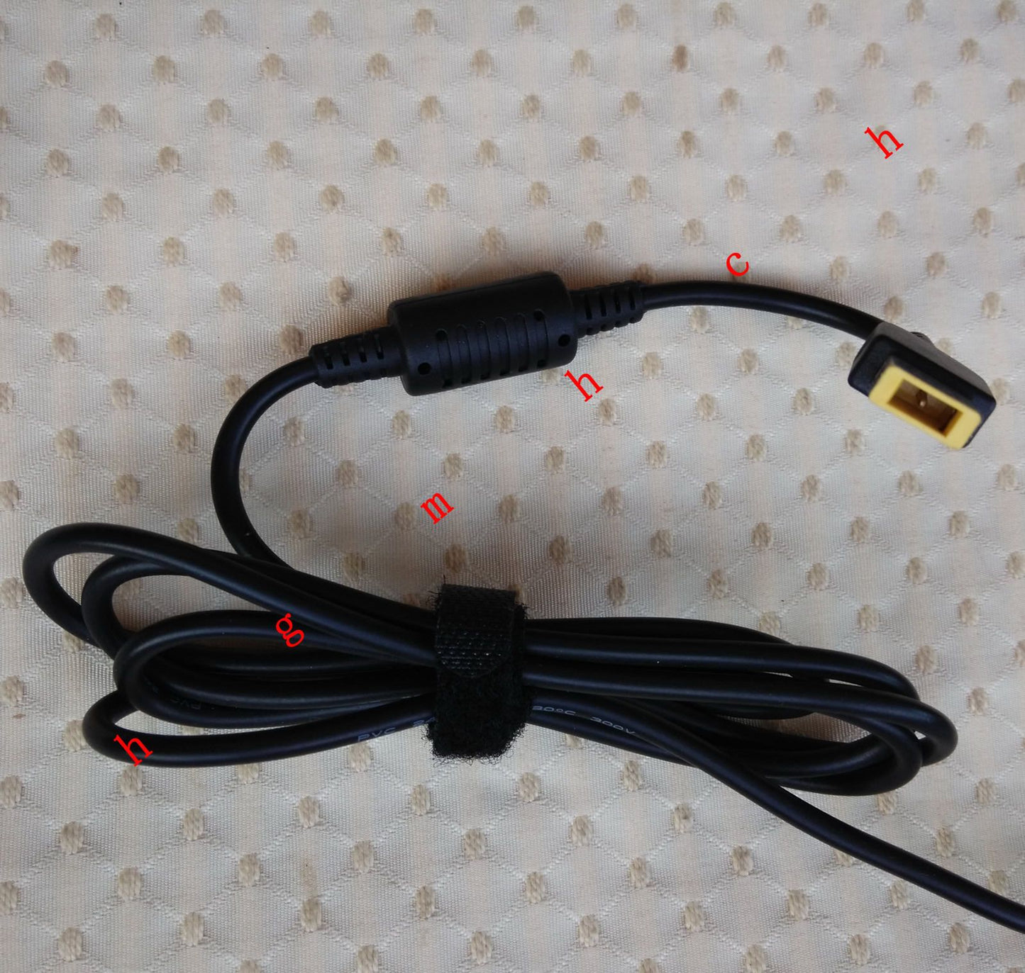 Original OEM Slim Tip DC/In Car Charger for Lenovo ThinkPad T460 Series Notebook