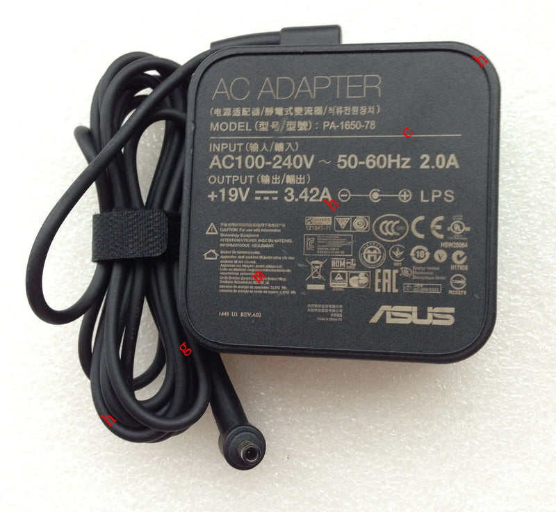 Original OEM ASUS AC Adapter for ASUS BU201LA-DT033G,BU201LA-DT036G,PA-1650-78@@