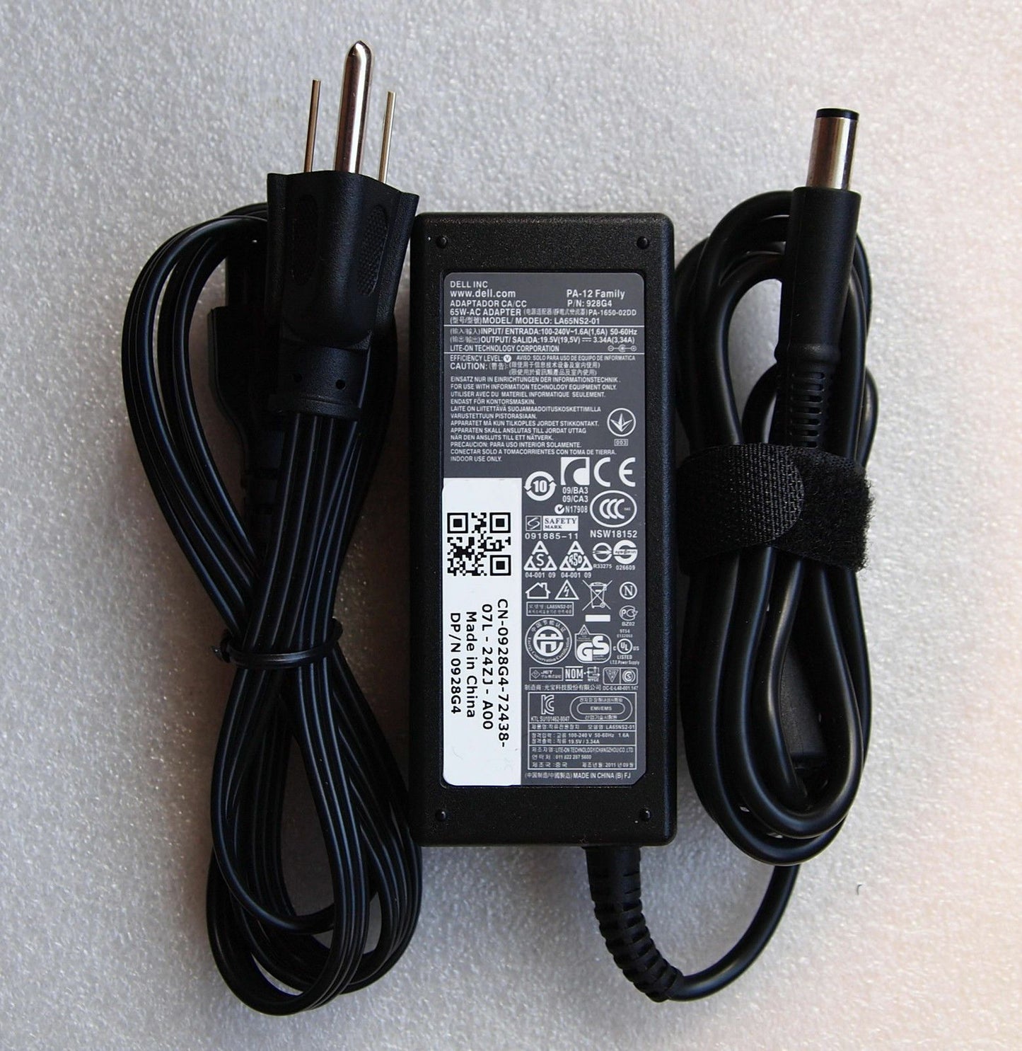 #Original OEM 65W AC Adapter Power Cord for Dell Inspiron 17R(N7010) 17R(7110)