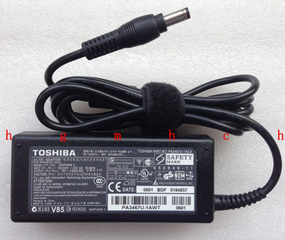 NEW Original Genuine OEM Toshiba 65W 19V AC/DC Adapter SADP-65KB B Cord/Charger