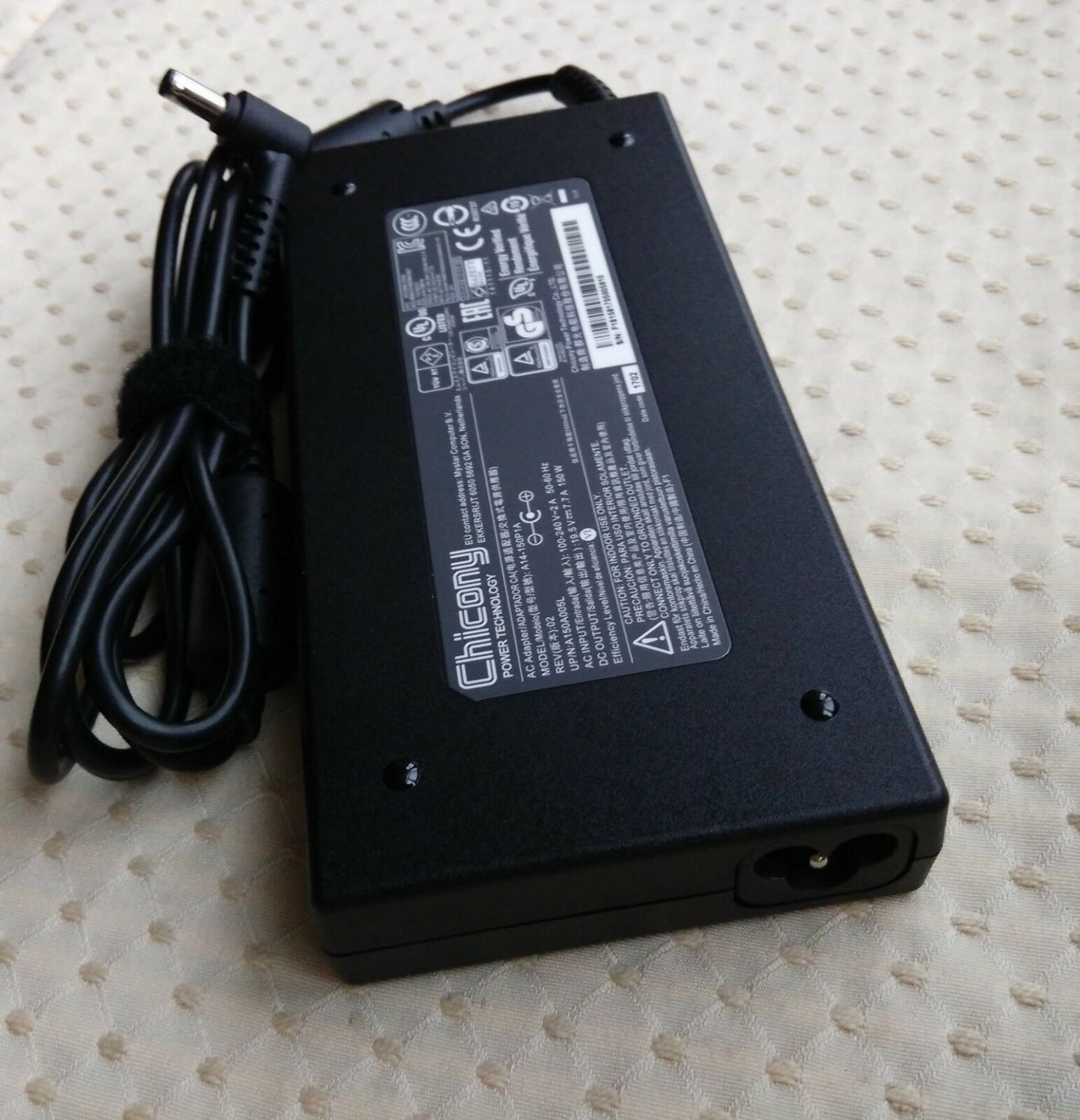 Original OEM Chicony 150W AC Adapter for MSI GF62 7RE-1452US,A14-150P1A Notebook