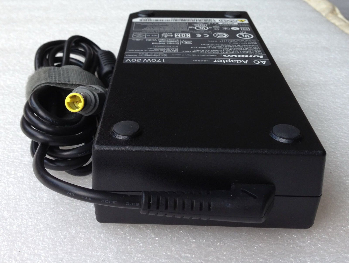 Original OEM Lenovo 170W Cord/Charger ThinkPad W520/W530 Series,45N0118 Notebook