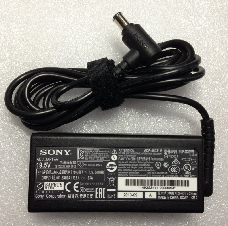 @New Original OEM Sony 45W AC Adapter for Sony VAIO Fit 14A SVF14N25CXB Flip PC