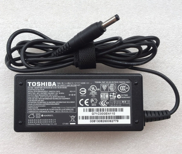 Original OEM Toshiba 45W 19V 2.37A AC Adapter for Toshiba Chromebook CB35-A3120