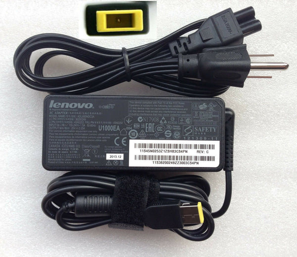 Original Genuine OEM Lenovo 65W Cord/Charger Essential G700 59375192 Notebook PC