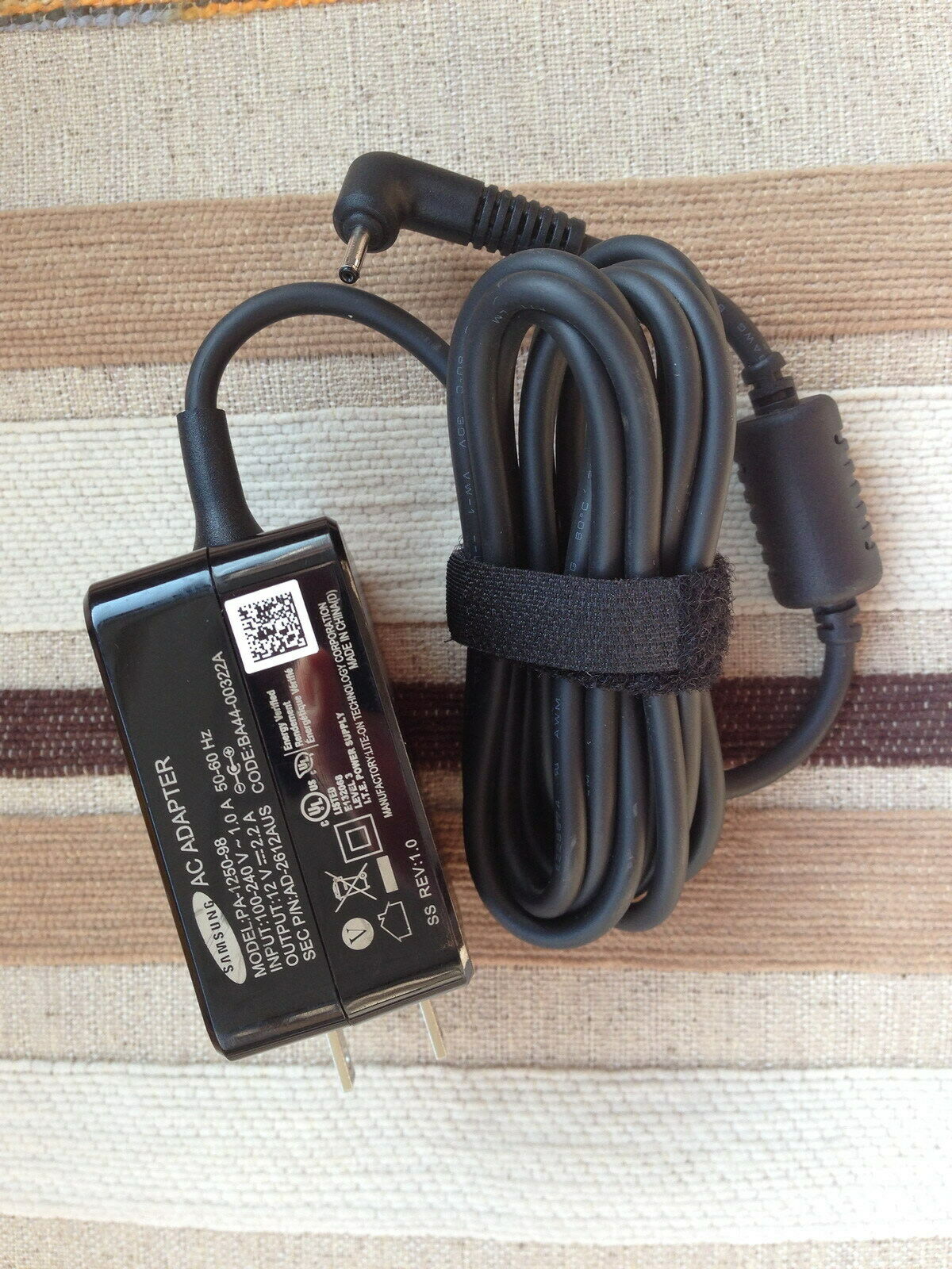 New Original Samsung AC Adapter for Samsung Chromebook XE500C13-K05US,PA-1250-98