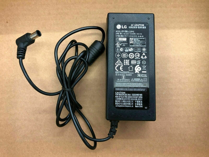 New Original OEM LG 19V 2.53A 48W AC Adapter Cord/Charger for LG 32LH570B LED TV