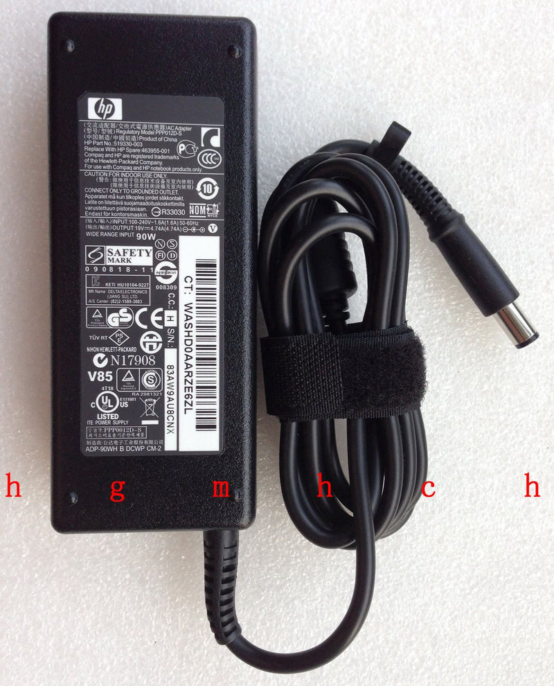 New Original OEM 90W 19V 4.74A AC Adapter for HP Pavilion DV4,DV5,DV6,DV7 Laptop