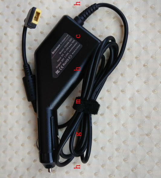 @New Original OEM 65W Car Charger for Lenovo ThinkPad E560 20EV0027US,20EV002JUS