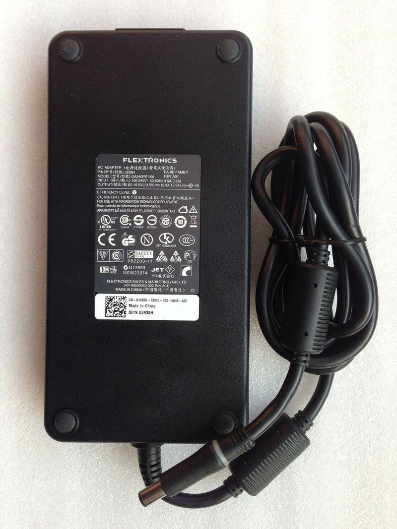Original OEM 240W AC Power Adapter Battery Charger Fr Dell Alienware M17x Laptop