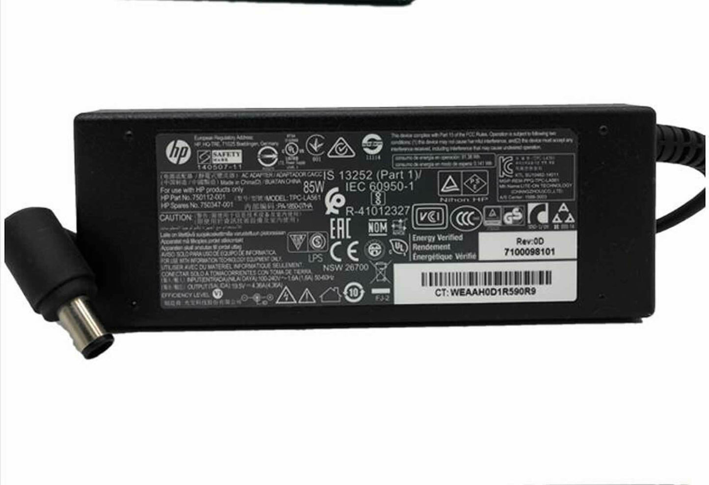 New Original HP 85W 19.5V AC Adapter for HP T730/P5V89UT,750347-001 Thin Client