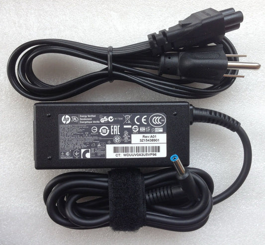 New Original Genuine OEM HP 45W 19.5V 2.31A AC Adapter for HP 15-f033wm Notebook