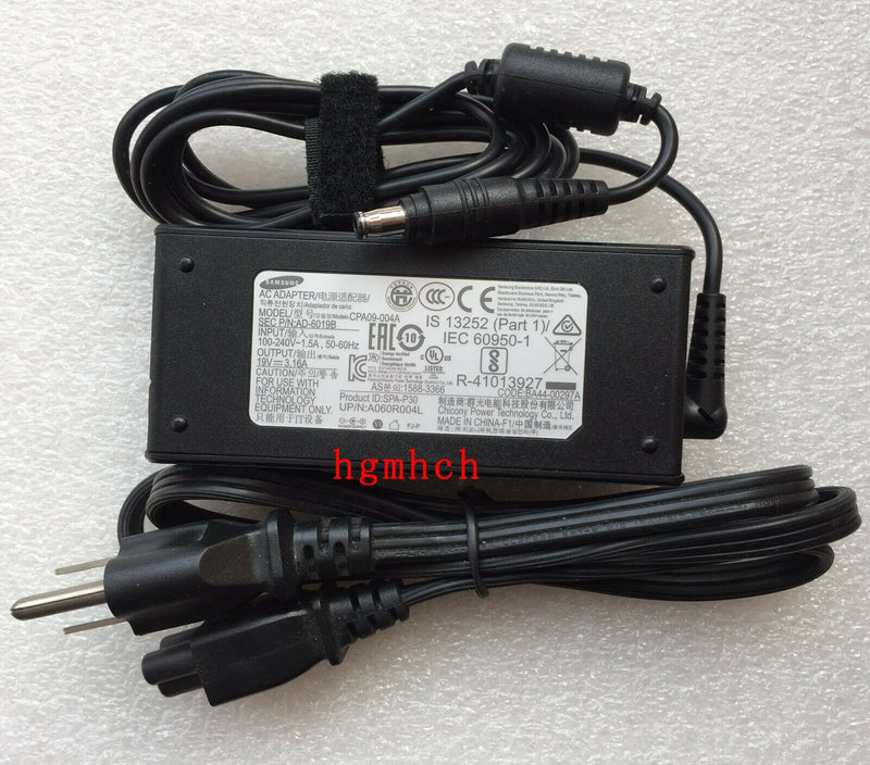 @New Original OEM Samsung AC Adapter&Cord for Samsung Notebook 5 NP500R5L-M02US