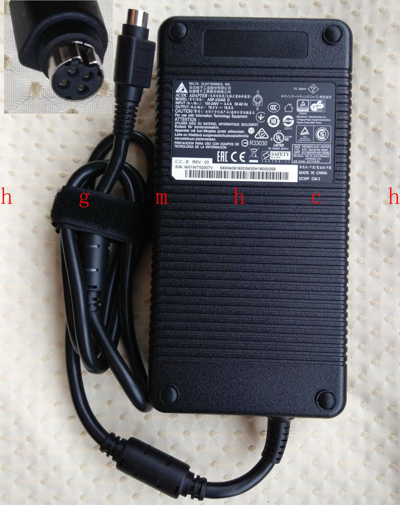 Original OEM Delta MSI 330W Cord/Charger GT83VR 6RF(Titan SLI)-035IT,ADP-330AB D