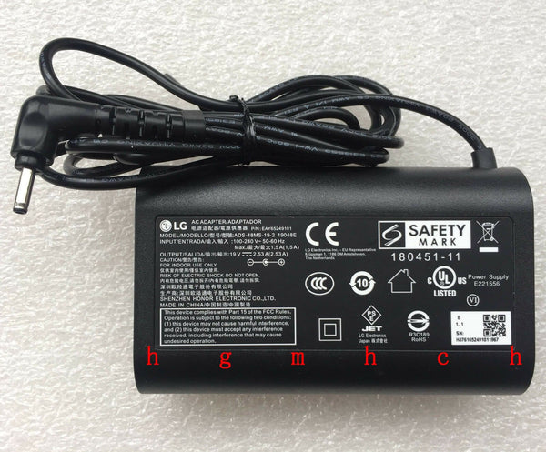 @New Original LG 19V 2.53A AC Adapter&Cord for LG gram 15Z990-A.AAS7U1 Ultrabook