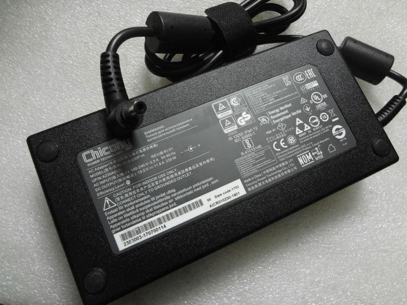 @Original OEM 19.5V 11.8A AC Adapter&Cord for ASUS ROG Strix GL502VS-DS71 Laptop