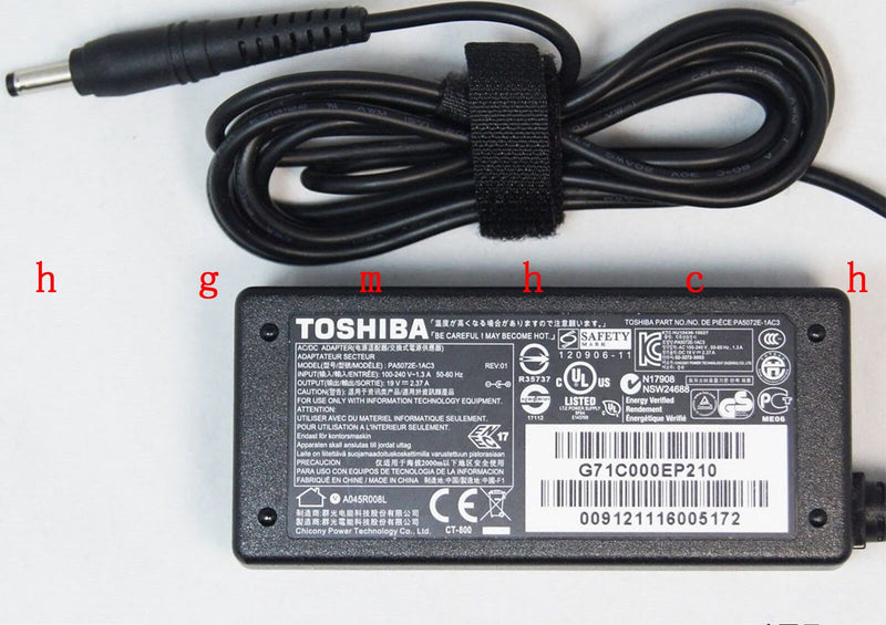 @Original Toshiba 45W 19V AC Adapter for Toshiba Satellite P30W-B-10F,P30W-B-10E