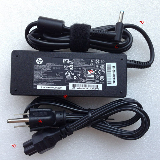 Original Genuine OEM HP Envy 15-j006cl 90W AC Power Adapter Supply Charger/Cord