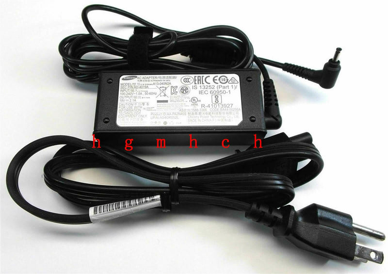 @New Original Samsung Cord/Charger Notebook 9 NP900X5J-U01HK,AD-4019A,A13-040N2A
