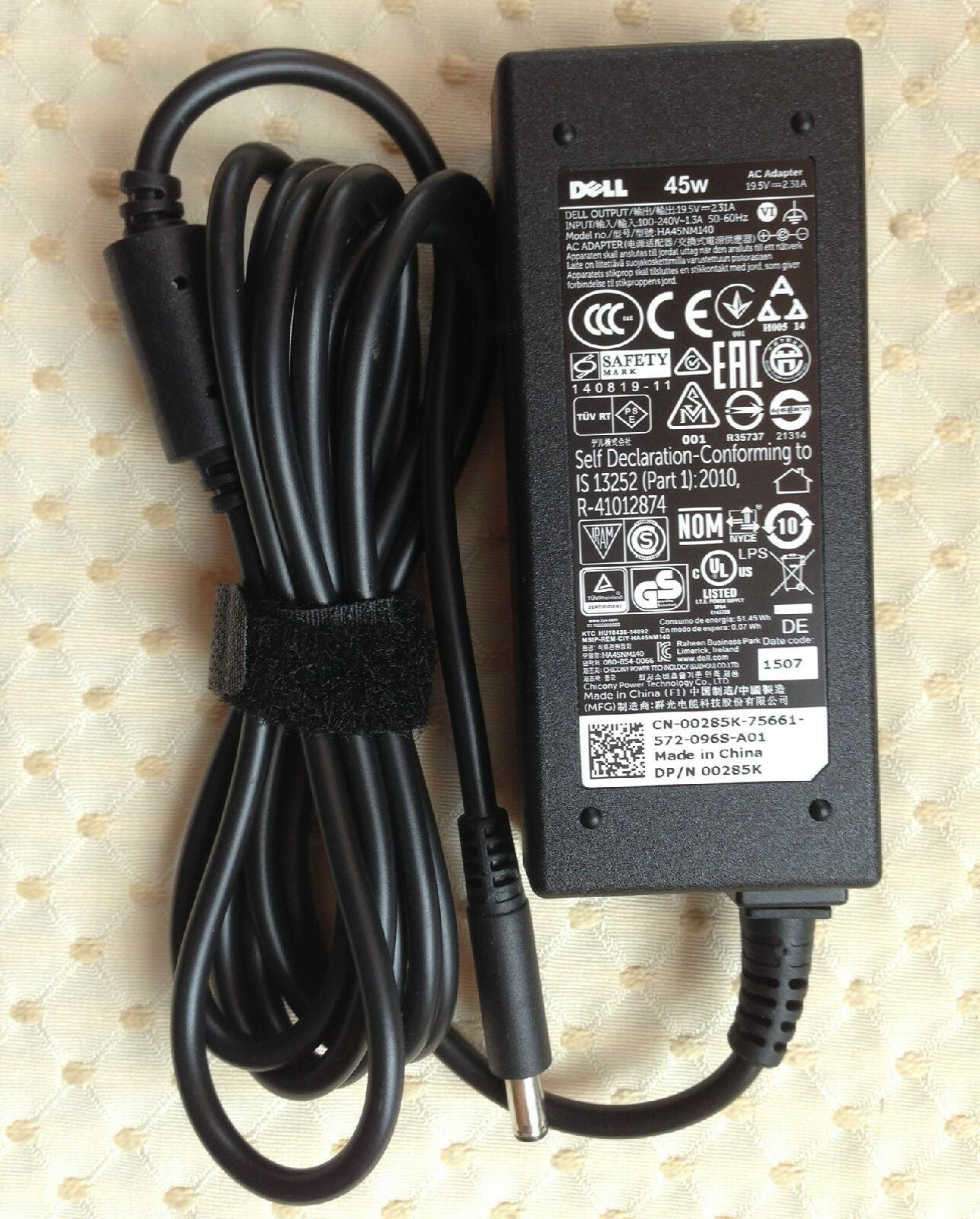 @New Original OEM Dell 45W AC Adapter for Dell Inspiron 15-7000,P55F002 Notebook