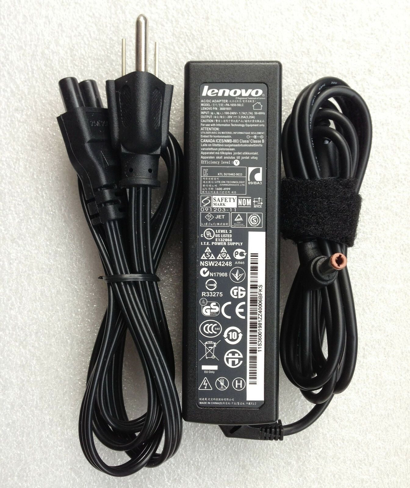 #Original OEM Laptop Charger Lenovo IdeaPad U410 PA-1650-56LC,ADP-65KHB,CPA-A065