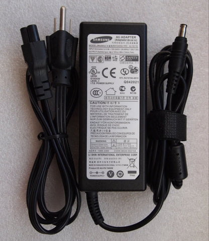 New Original OEM Samsung 90W 19V Power Cord/Charger ATIV Book 8 NP880Z5E-X03CA