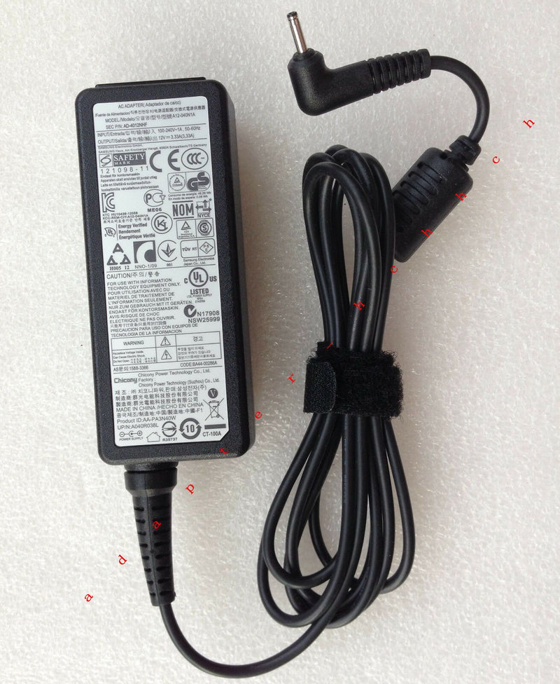 @New Original OEM Samsung 40W Cord/Charger ATIV Smart PC XE500T1C-A01IT Notebook