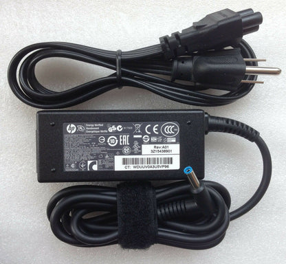 New Original Genuine OEM HP 45W 19.5V 2.31A AC Adapter for HP 15-f023wm Notebook